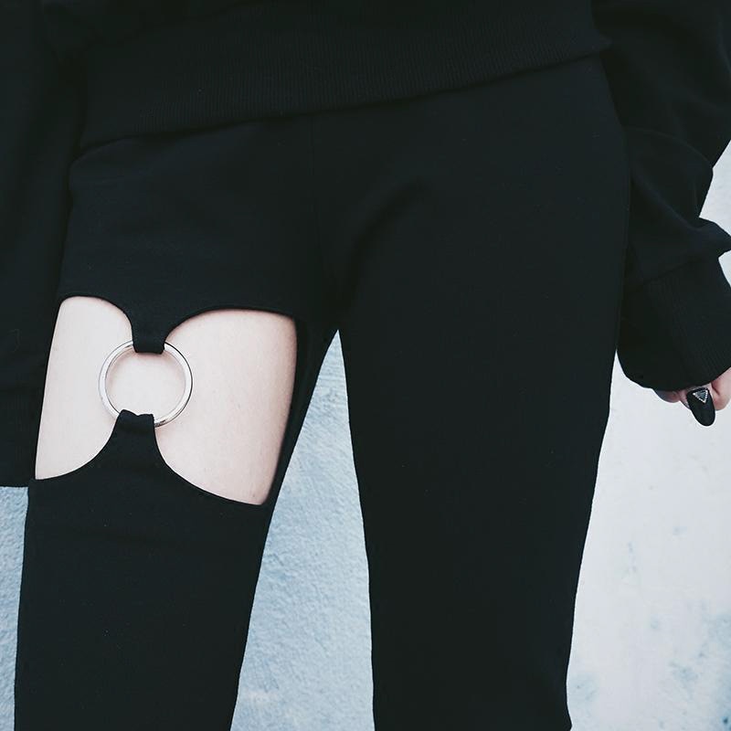 Gothic eGirl Butterfly Streetwear Pant