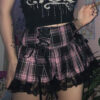 High Waist Pastel Goth Kawaii Skirt