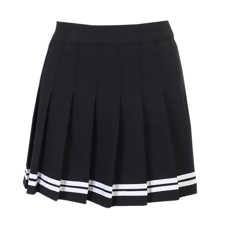 Gothic eGirl Streetwear School Girl Style Skirt (Many Color)