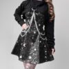 Kawaii Gothic eGirl Space Star Moon Dress